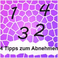 Abnehmen 4 Tipps